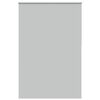 vidaXL Roller Blind Blackout Light Grey 160x210 cm Fabric Width 156.6 cm Polyester
