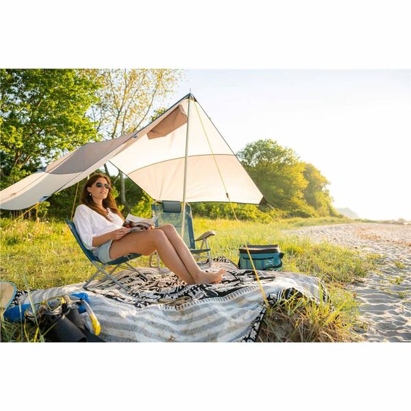 Easy Camp Tent Tarp Cliff 2.6x2 m Grey and Sand