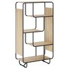 vidaXL Highboard Sonoma Oak 80 x 37.5 x 144 cm Engineered Wood