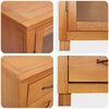vidaXL Storage Furniture Set with Drawer Brown Engineered wood