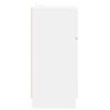 vidaXL Sideboard with Drawer White 100 x 30 x 65.6 Engineered Wood