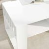 vidaXL Coffee Table White 92 x 49.5 x 45 cm Engineered Wood