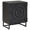 vidaXL Bedside Cabinet Black 40 x 30 x 50 cm