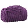 vidaXL Throw Blankets 6 pcs Purple 200 x 150 cm Fleece