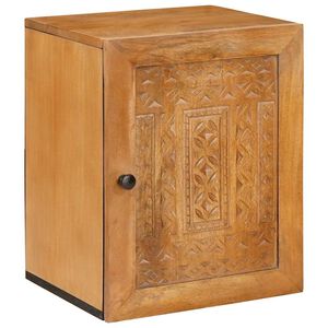 vidaXL Bathroom Cabinet Light Brown 38 x 33 x 48 cm Engineered Wood