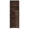 vidaXL Highboard Brown Oak 60x35x180 cm Engineered Wood