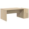 vidaXL Coffee Table Sonoma Oak 90 x 45 x 35 cm Engineered Wood