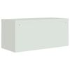 vidaXL File Cabinet Light Grey 90x40x180 cm Steel
