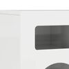 vidaXL TV Cabinet High Gloss White 80 x 35 x 40 cm Engineered Wood