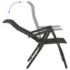 vidaXL Folding Garden Chairs 8 pcs Black Coffee Poly Rattan