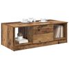 vidaXL Coffee Table Old Wood 102 x 50 x 36cm Engineered Wood