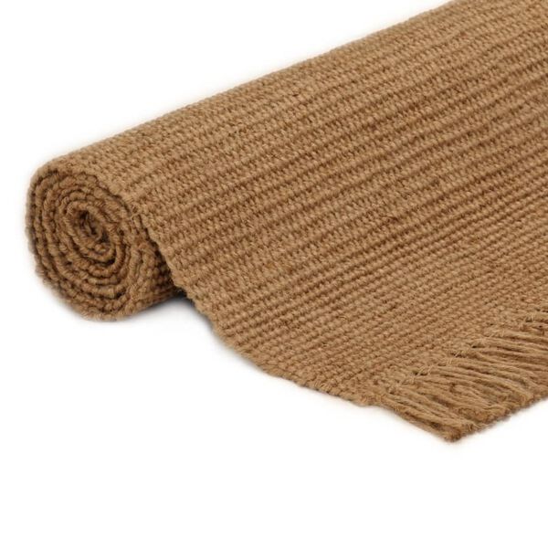 vidaXL Runner Rug with Tassels 60x200 cm Jute