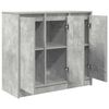 vidaXL Sideboard Concrete Grey 85x34x76 cm Engineered Wood