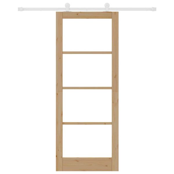 vidaXL Sliding Door ORKDAL Natural 83 x 211 cm