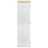 vidaXL Wardrobes with Shelf White 76 x 50 x 170 cm Solid Pine Wood