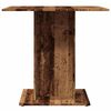 vidaXL Dining Table Old Wood 80x80x75 cm Engineered Wood