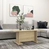 vidaXL Coffee Table Sonoma Oak 103.5x60x40 cm Engineered Wood