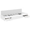 vidaXL Bed Frame with Drawer White 80 x 200 cm Engineered Wood