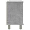 vidaXL Bathroom Cabinet Concrete Grey 60x32x53.5 cm Engineered Wood