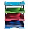 Exacompta Letter Tray Set 1928 Climate Neutral Multicolour