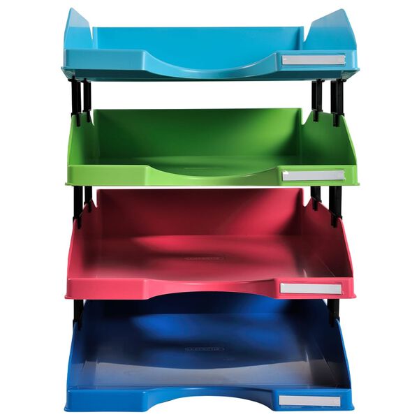 Exacompta Letter Tray Set 1928 Climate Neutral Multicolour