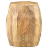 vidaXL Drum Stool Solid Mango Wood