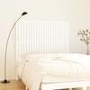 vidaXL Wall Headboard White 140x3x110 cm Solid Wood Pine