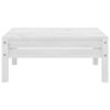 vidaXL 4 Piece Garden Lounge Set Solid Pinewood White