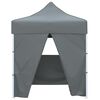 vidaXL Party Tent Folding Anthracite 200 x 200 x 315 cm Oxford Fabric