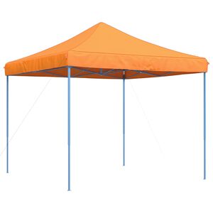 vidaXL Party Tent 292 x 292 x 315 cm Orange Oxford Fabric