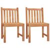 vidaXL 4 Piece Garden Dining Set Solid Wood Teak