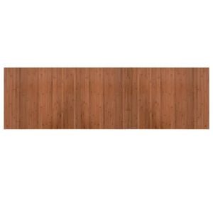 vidaXL Rug Rectangular Brown 60x200 cm Bamboo