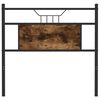 vidaXL Replace Headboard Smoked Oak 90 cm Engineered Wood and Steel