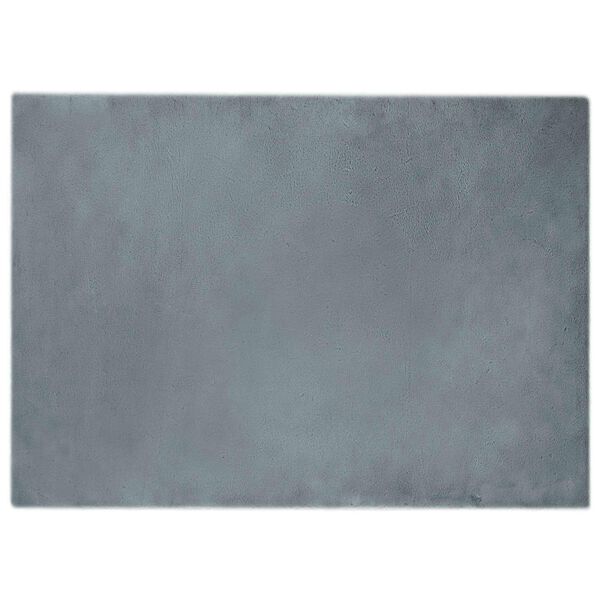 vidaXL Faux Rabbit Fur Rug Olite Anthracite 200 x 280 cm Polyester