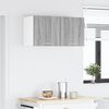 vidaXL Hanging Cabinet Grey Sonoma 80 x 31 x 40 cm Engineered Wood