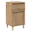 vidaXL Bedside Cabinet with Drawer 2 pcs Artisan Oak 40 x 35 x 70 cm
