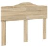 vidaXL Headboard Sonoma Oak Engineered wood