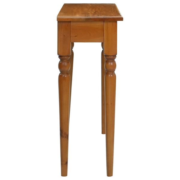 vidaXL Console Table 110x30x75 cm Solid Mahogany Wood