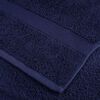 vidaXL Guest Towel SOLUND Navy Blue Cotton