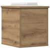 vidaXL Storage Box Artisan Oak 30 x 35 x 35 cm Engineered Wood