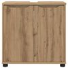 vidaXL Bathroom Basin Cabinet with Shelf Artisan Oak 60 x 30 x 60 cm