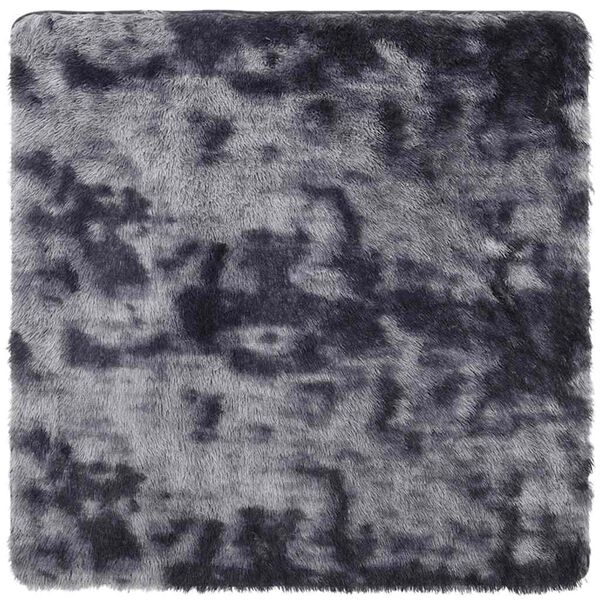 vidaXL Shaggy Rug High Pile NAVARRA Dark Grey 200x200 cm Polyester
