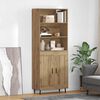 vidaXL Highboard Artisan Oak 69.5 x 34 x 180 cm