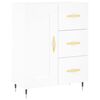 vidaXL Sideboard White 69,5x34x90 cm Engineered Wood