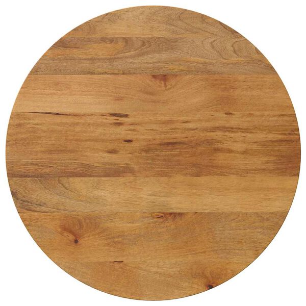 vidaXL Table Top &Oslash; 70x2.5 cm Round Solid Wood Mango