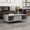 vidaXL Coffee Table Grey Sonoma 104x60x35 cm Engineered Wood