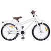 vidaXL Kids Bike 20 Inches for 6-11 Years Old White