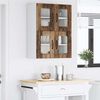 vidaXL Kitchen Cabinet 2 pcs Old Wood 60 x 31 x 40 cm Engineered Wood