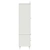 vidaXL Chalkboard Wardrobe with Drawer ROROS White 90 x 45 x 180 cm