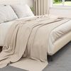 vidaXL Throw Blankets 24 pcs Beige 240 x 220 cm Fleece